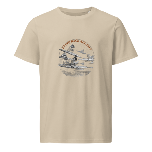 Bring Back Airships! Unisex organic mid-light t-shirt